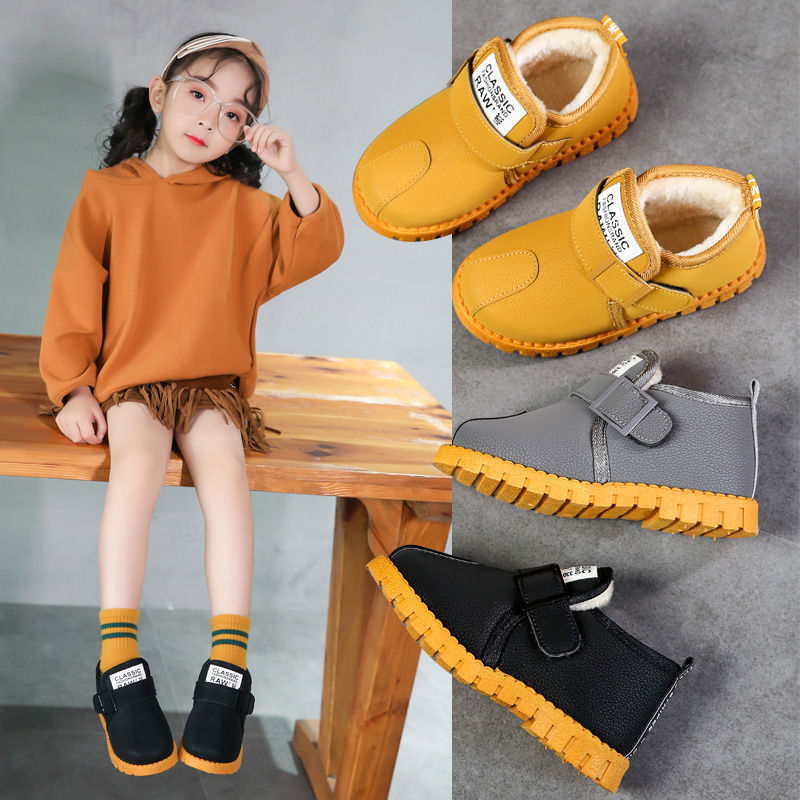 Conyson hot sale fashion boutique toddler Children baby Casual kid warm boot autumn winter boy girl designer shoes Martin boots