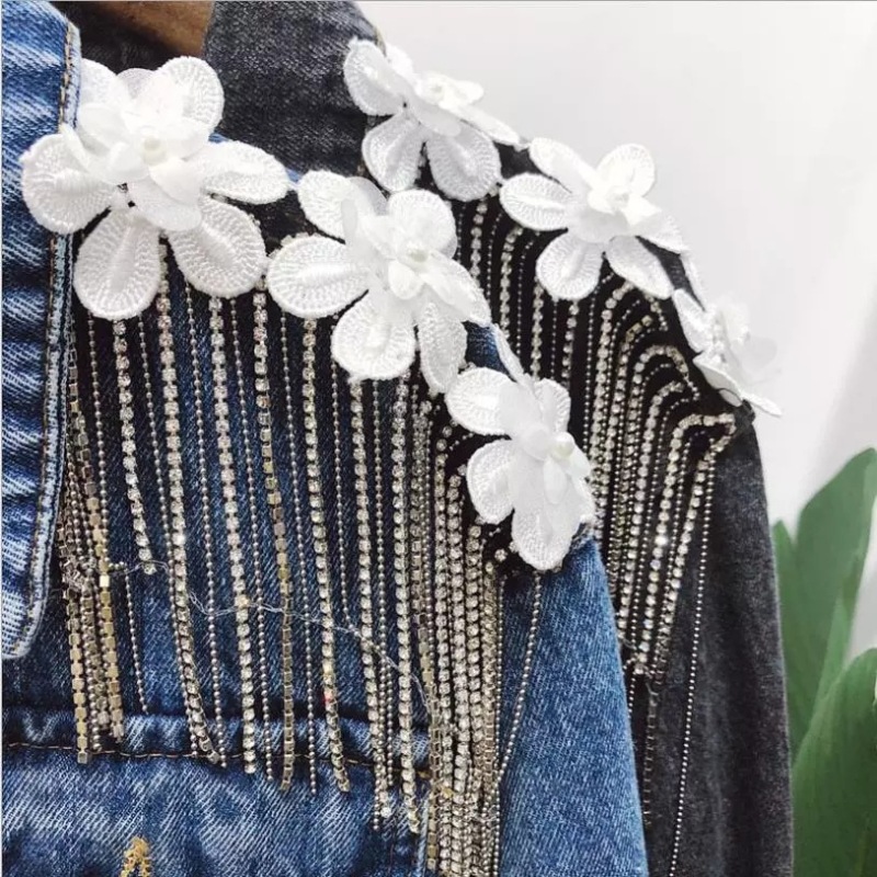 Spring Autumn New Fashion Children Coat Vintage Short Kid Denim Jean Jacket Top For Girl