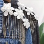 Spring Autumn New Fashion Children Coat Vintage Short Kid Denim Jean Jacket Top For Girl
