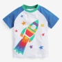 Conyson Summer Casual Cotton Cartoon Printing Clothing Top+Shorts T-shirts Sets 1-7Y Kids Boy Short Sleeve Outfits Suits