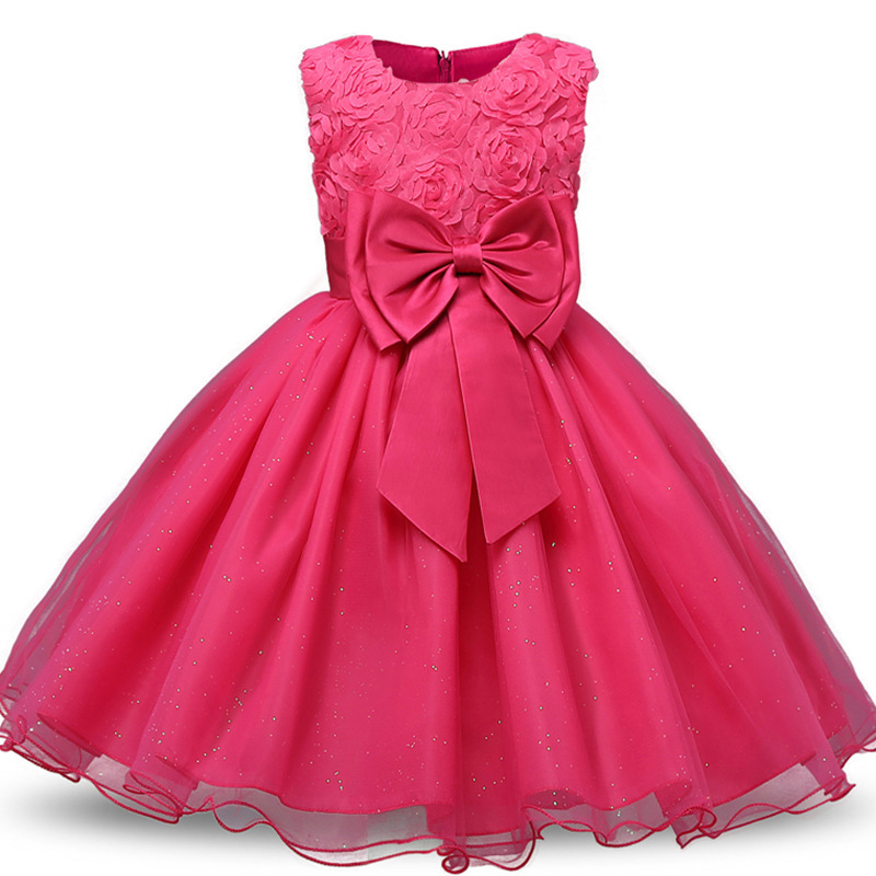 Customize Wholesale Boutique Children Clothes Girl Dresses Latest Children Dress Designs kids Party Birthday Dress