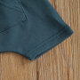 Conyson hot sale 100% Cotton Summer Children Tank Top Pocket Shorts Toddler Infant Baby Clothes Outfits Boys Kids Clothing Sets