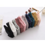 Wholesales Autumn Winter Baby Girl Leggings Stripe Cotton Solid Colors Matching Lovely Pantyhose Infant Clothing