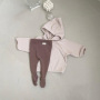 Conyson Striped Organic Cotton Baby tight pants with Foot Solid Pure Color Ruffle Ribbed Tights Leggings baby knitted  Leggings