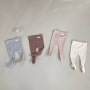 Conyson Striped Organic Cotton Baby tight pants with Foot Solid Pure Color Ruffle Ribbed Tights Leggings baby knitted  Leggings