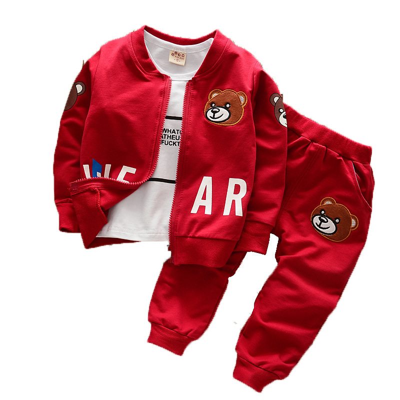 Manufacturers Selling Fashionable Cotton Knitting Three Piece Suit Baby Boys Suit For Boys