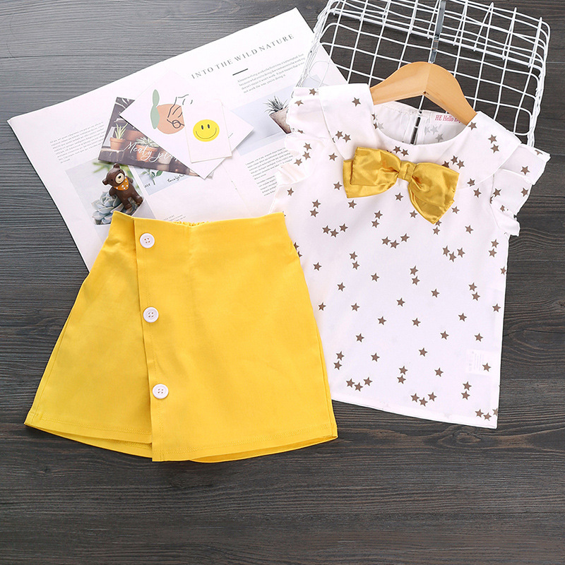 Girl Toddler Clothing Boutique Summer Remake Clothes Girls Wholesale Boutique Kids Sleeveless Clothing Baby Clothes Outfit