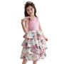Hot Sale Baby Girls Dresses Wholesale Summer Children Clothing New Baby Girl Party Cotton Printed Princess Girls Dress