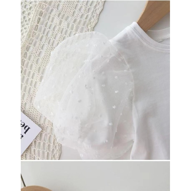 Conyson New Arrivals Summer Fashion Children Baby Designer Tshirt With Pleated Fishtail Denim Skirt Girls Kids Two Piece Sets