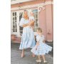 Conyson Summer Mother Daughter Matching Chiffon Long Dresses Clothing Kids Mom And Daughter Set Mommy And Me Elegant Dress