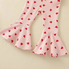 Conyson Stock Lots Greatbuy Multicolor 95% Cotton Stripe Printing Design Harem Pants 3-8 Years Old Baby Kids Girl Cotton Pants