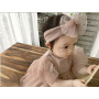 Conyson Wholesale Summer Fashion Dusty Pink Ruffled Princess Birthday Mesh Tutu Baby Girls Party Dresses