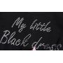 Toddler Infant Baby Girl Long Sleeve Dresses Party Flower Lace Dress Black Romper Jumpsuit Outfit