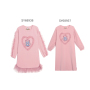 Conyson New Flower kids Fashion dress Lace Kids For Girl Summer long sleeve girls dress