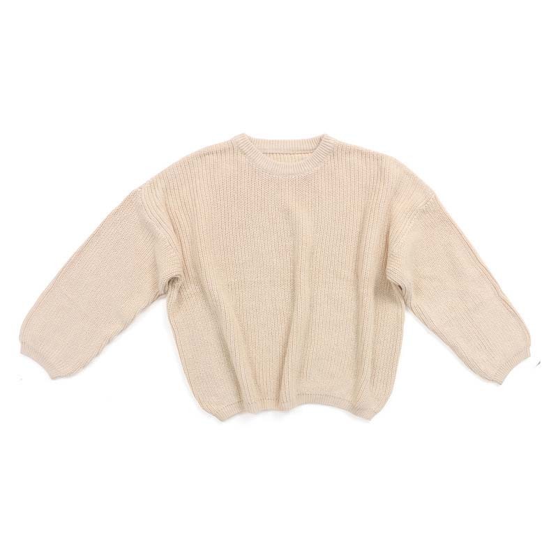 Conyson Autumn New Baby Boys Girls Clothes Sweater Toddler Knit Sweater Newborn Knit Long Sleeve Cotton Unisex Pullover Tops