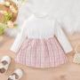 Conyson New Spring Fall Girl's Dress Sweater Suit Little Girl Kids Children's Clothing Knitwear Top Skirt Two Piece Tutu skirt