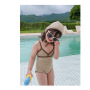 Conyson Summer Kid Beachwear Bodysuit Cute Girl Swimming Suit Baby Girls Solid Swimwear Toddler Swimsuit Kids Bathing Suit