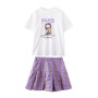 Baby Girls Summer Suit New Children Girl Short Two-piece Hot New Style Kids Fashion Summer Short Sleeve Printed Dress Set Girls