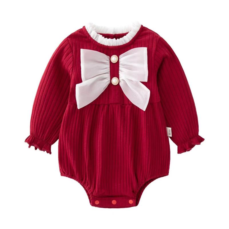 Conyson Infant Baby Girls Clothes Shorts Sleeve Bow Outdoor Clothing Cut Prince Baby Girl Romper