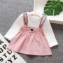 Conyson Wholesale Girls Autumn Dress Children Dress cartoon Fashion Style cotton Baby Toddler Casual Long Sleeve Girl Dress