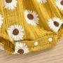 Conyson Infant Baby Bodysuits Sleeveless Vest Cute Flower Printing Boutique Toddler Girls One-piece Clothes Baby Girls Romper