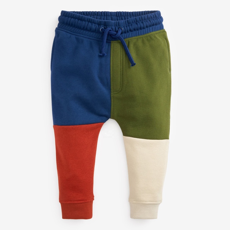 Conyson Wholesale Custom Autumn Winter Long Sleeves Patchwork Fleece Unisex Logo Sports Tracksuit Hoodies Kids Clothes Sets Plus