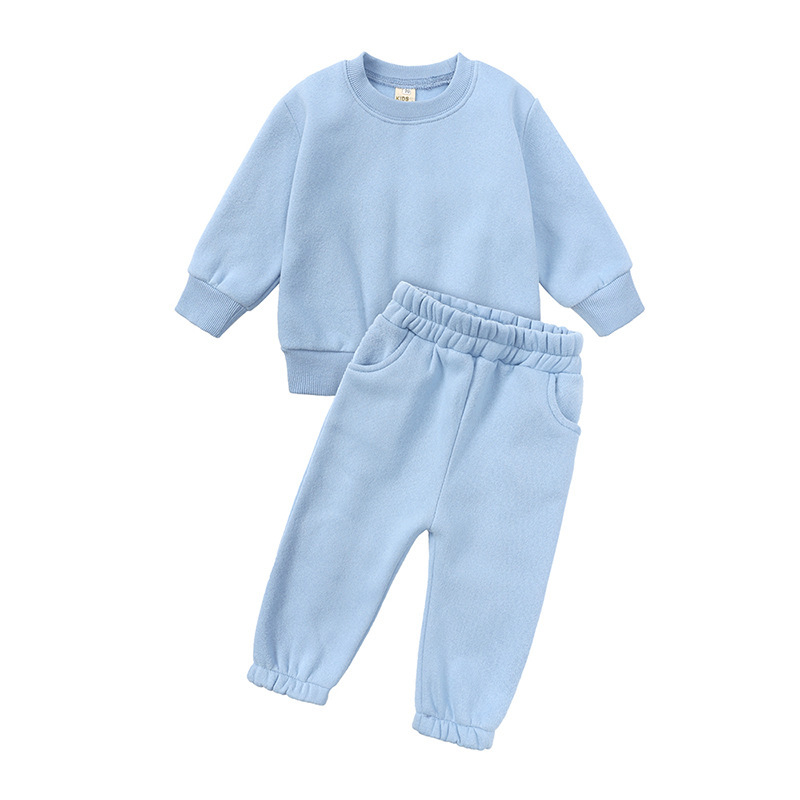 Wholesale Outdoor Kids Autumn Jogging Suits Custom Jogger Kids Tracksuits Sweatsuit Sets Customize Your Own Shop Logo