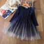 Conyson Floral Fall  Promotional Oem China Wholesale Tulle Premium Summer Kids Formal Girls Birthday Dresses