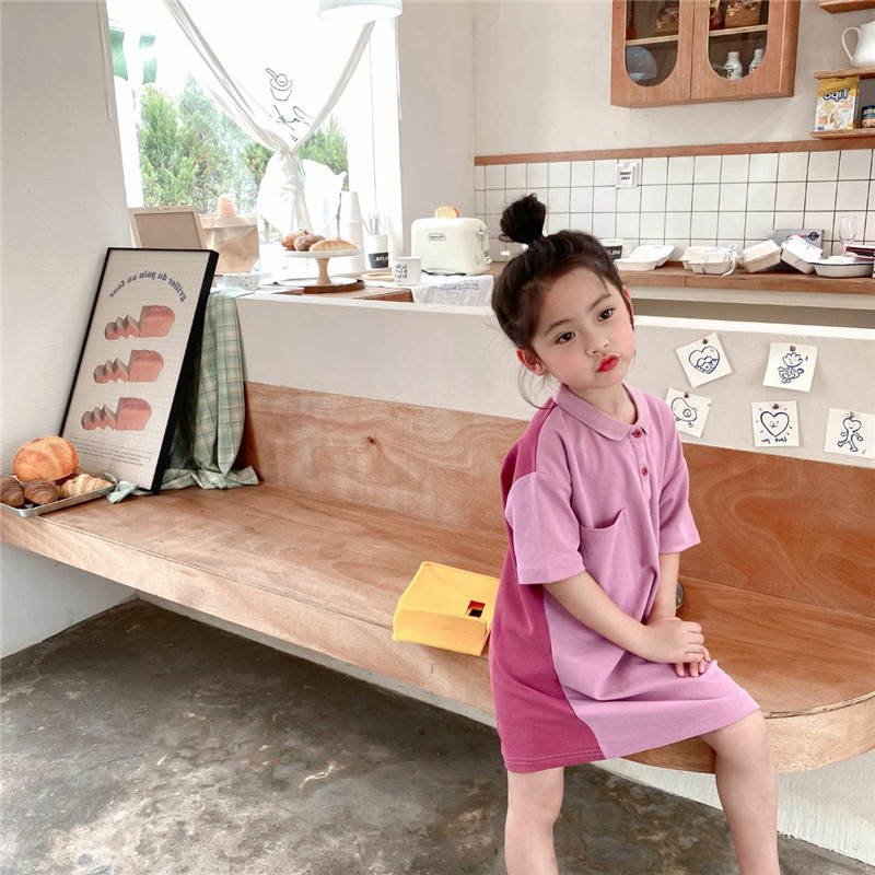 Conyson Wholesale 2023 Korean High Quality Vintage Costume Casual Summer Cotton Short Sleeve Fairy 2-8 Years Kids Clothing Dress