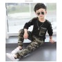 Latest Design Long Sleeve Camouflage Children's Boys Designers Clothes 2 Sets For Children