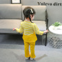New Style Cute Outfits Toddler Clothing Sets Long Sleeve T Shirt + Trouser Two Piece Children's Clothing