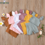Conyson new style fashion casual fly sleeve shirt and shorts set kids children's wear baby kids girl summer clothing cotton sets