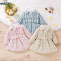 Conyson New Spring Fall Girl's Dress Sweater Suit Little Girl Kids Children's Clothing Knitwear Top Skirt Two Piece Tutu skirt