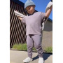 Conyson Summer Kids Boys Cotton Outfit O-neck T-shirt Tops Long Pants Toddler Baby Boy Sweatshirts Solid Kids Jogging Suits