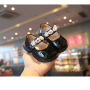 Conyson hot sale infant kids korean fashion designer toddler child shoes summer spring Newborn baby girl Leather princess shoes