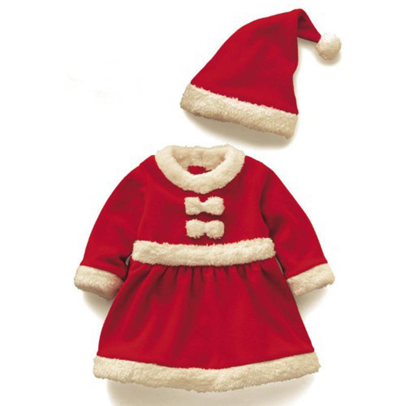 Conyson Children's Christmas Santa Claus dresses Tree Pieces Set Santa Claus clothes Suit Baby Kids Christmas Clothes Set