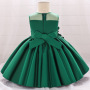 CONYSON rts hot sale korean boutique fashion toddler baby kids big girls birthday clothing princess flower night party dresses
