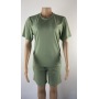 Wholesale Summer New Men Casual Shorts Sets Short Sleeve T Shirt Shorts Solid Tracksuit Set Men's Brand Clothing 2 Pieces Sets