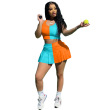 Orange-light blue