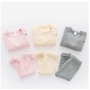 2022 Autumn Winter 100% Cotton Knitting Sweater Baby Sets Warm Botton Long Sleeve Top Pants 2pcs Newborn 0-3 Years Baby Clothes