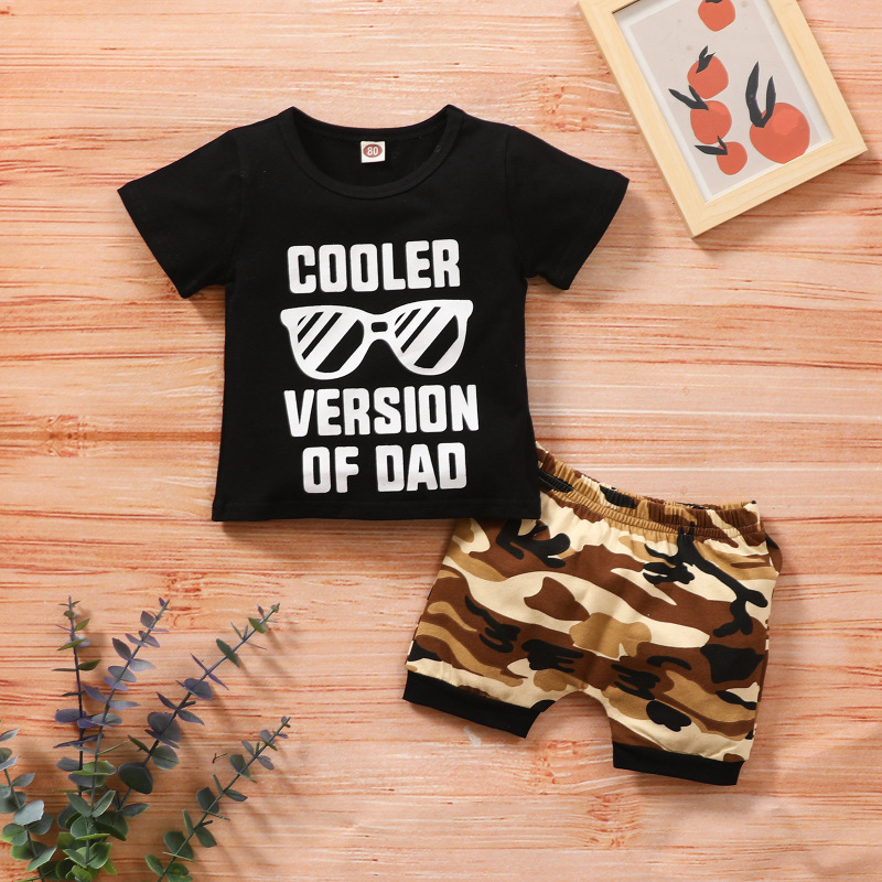 Conyson korea summer infant baby Boys t-shirt shorts suit 2 Pieces Toddler children kids Pant clothing wear Fashion clothes Sets