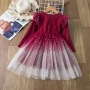 Conyson Floral Fall  Promotional Oem China Wholesale Tulle Premium Summer Kids Formal Girls Birthday Dresses