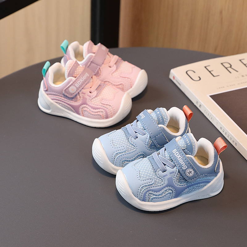 Conyson 2023 Hot Wholesale Non Slip Baby Spring Autumn Toddler Shoes Infant Soft Sole Sneakers function shoes Kids Shoes