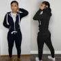 Thick Fleece 2 Piece Women Fall Winter Clothes Jogging Sweatpants Suit Cardigan Hoodie Women Sweatsuit Set Tracksuit Jogger Set