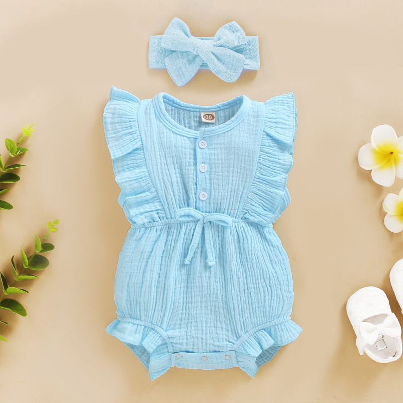 New Girls Romper Dress Fashion Latest Design Dress Various Color Latest Fashion Kids Birthday Gifts Newborn Baby Romper Girl
