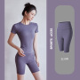 Women Fashion Leggings 2021 New Shiny Yoga Custom Butt Lifting Tight Sports Pants Fitness Yoga Wear Set Leggings Pants