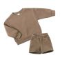 Conyson customize tracksuit baby Biker Shorts Set 2022 Custom Designer Clothes Blank Two Piece set Kids Hoodie Set