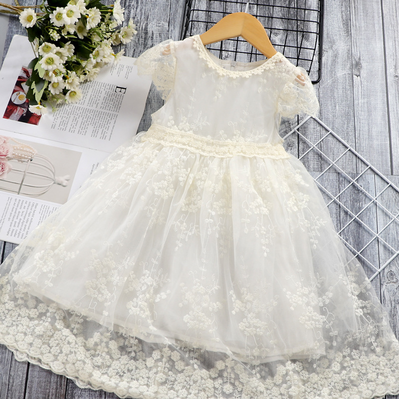 Fashion Sleeveless Children's Dress Summer Skirt New Products Girls Summer Boutique Sleeveless Tutu Princess Party Dresses