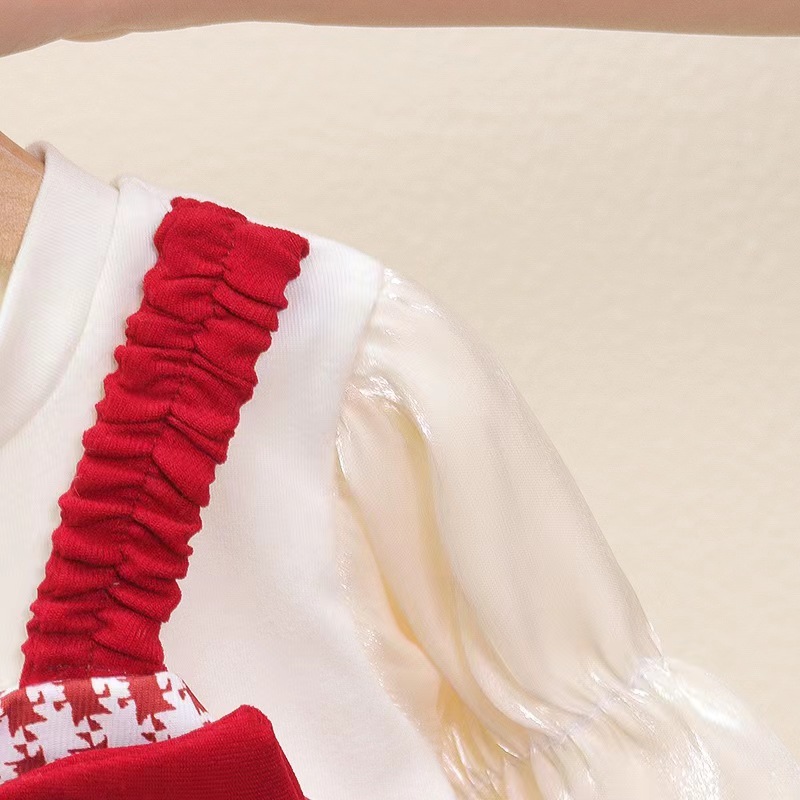 Conyson New Style European Style Kids Party Birthday Fashion Lattice Green Dresses Spring Autumn 1-4 Years Old Baby Girl Dress