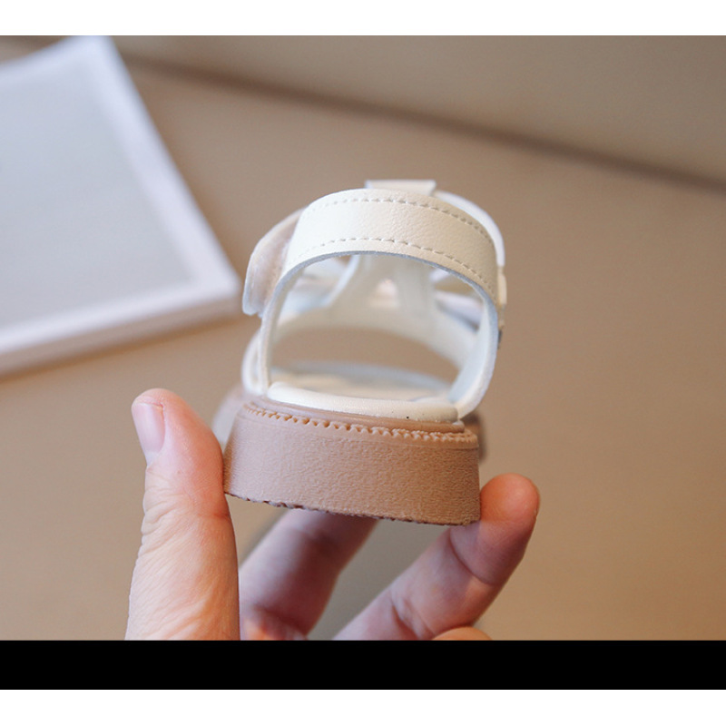 Conyson rts hot sale 3-7years summer baby soft princess shoes Korean fashion design toddler kids girl Non-slip walking sandals